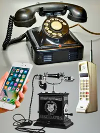 The evolution of the telephone: From Bell to smartphones